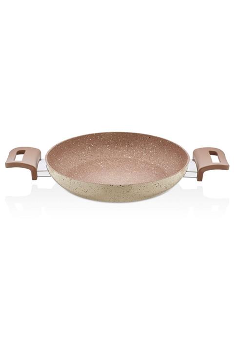 EW's Kitchenware Krem Renkli 24 Cm Granit Sahan
