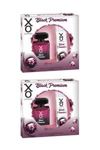 Xo Kadın Black Premium  Edt 100 ml + Deodorant 125 ml2 Adet