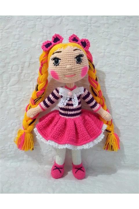 Dusa Tekstil Mint Oyuncak Amigurumi Ay Bebek Organik Oyuncak