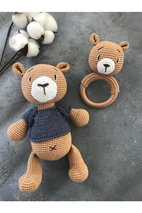 Ececraft Kazaklı Ayıcık Oyuncak Seti