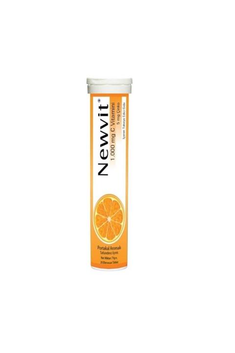 Newvit Vitamin C 1000 Mg 20 Efervesan Tablet