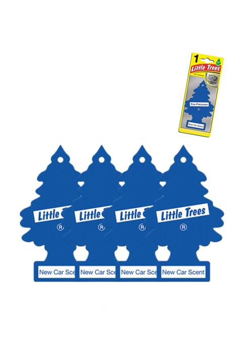 Car Freshner Little Trees Yeni Araba New Car Kağıt Koku 4 Adet Asma Oto Araba Kokusu