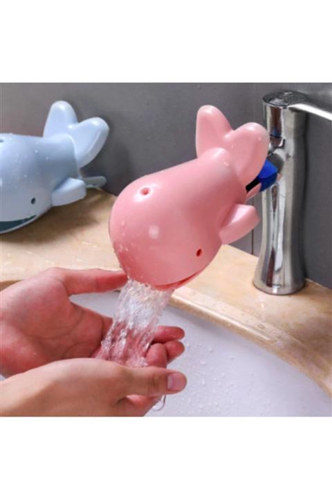 Petityu Yunus Musluk Uzatma Aparat -dolphin Pembe