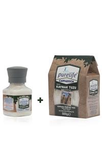 PureLife Cappadocia Granül Kaynak Tuzu Kutu 500g + Degirmen 250g