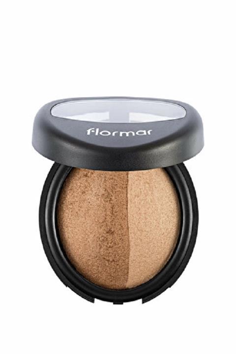 Flormar Pudra - Baked Powder 23 Dual Gold 8690604131235