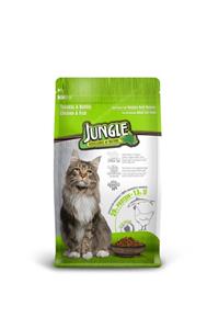 Jungle Tavuk Balıklı Yetişkin Kedi Maması 1,5 kg