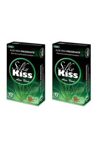 Silky Kiss Aloe Vera Prezervatif 12'li 2 Paket