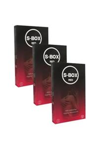 SBox Red Benekli Prezervatif 3x12'li Paket