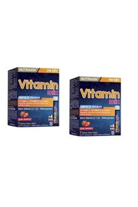 Nutraxin Vitamin Mix Çilek 25 Ml X 7 Saşe X 2 Kutu