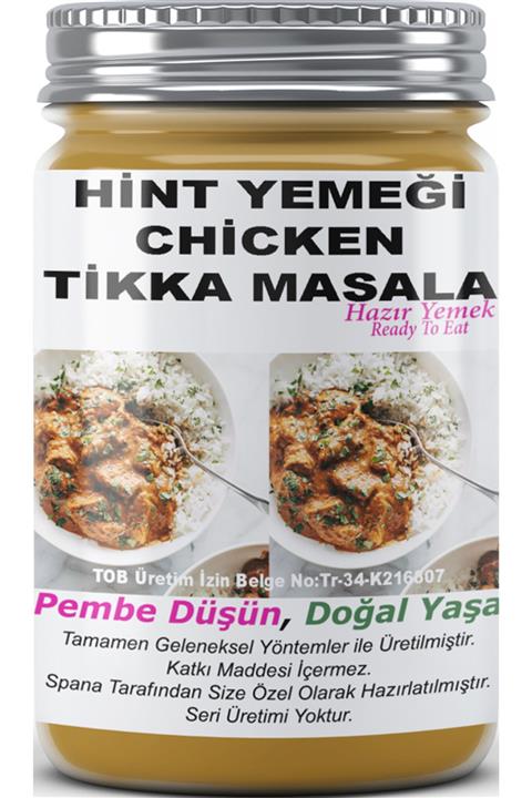 SPANA Hint Yemeği Chicken Tikka Masala Ev Yapımı Katkısız 330gr