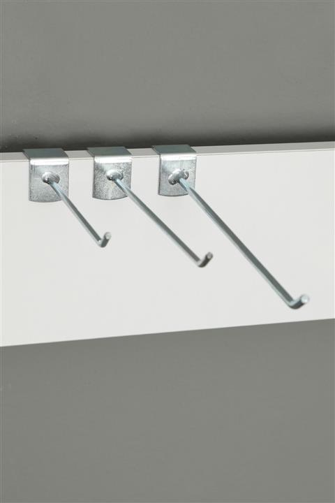 Modern Raf Suntaya Geçme 15 cm Kanca 10 lu Paket 18 mm