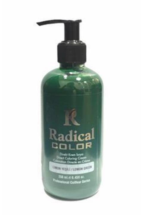 Radical Color Su Bazlı Saç Boyası 250 Ml Limon Yeşili