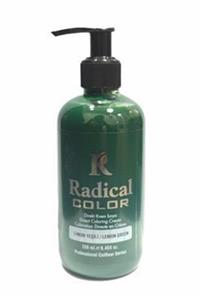 Radical Color Su Bazlı Saç Boyası 250 Ml Limon Yeşili