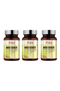 Balen 3 Adet Migrover Bitki Ekstraktları-vitamin 720 Mg 60 Kapsül