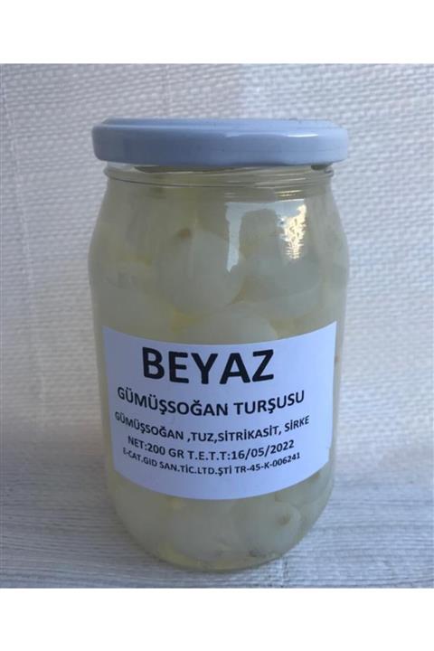 BEYAZ Gümüş Soğan Turşusu 370 cc