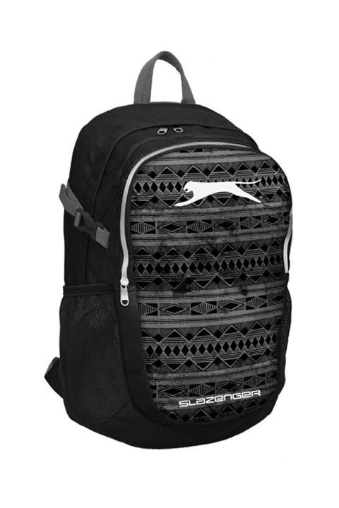 Yaygan Slazenger İki Bölmeli Siyah Sırt/Okul Çanta - 19376