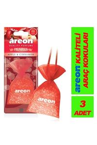 Areon Pearls Apple&cınnamon ''3 Adet'' (kaliteli Araç Kokusu)