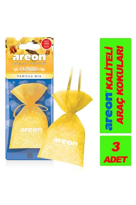 Areon Pearls Vanılla Mıa ''3 Adet'' (kaliteli Araç Kokusu)