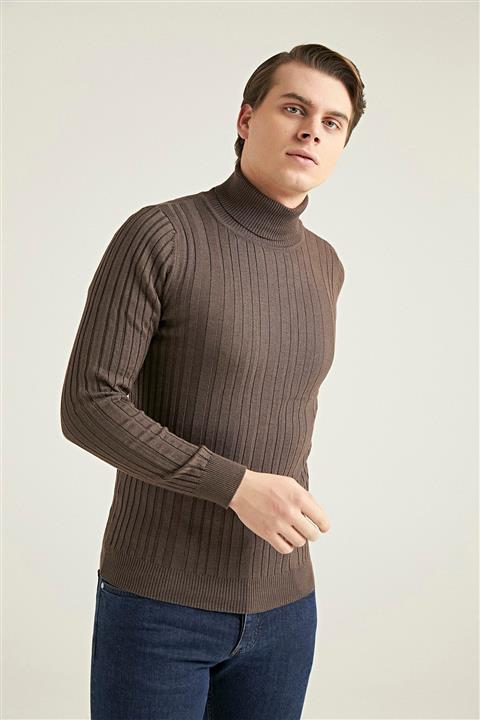 D'S Damat DS DAMAT KAZAK (Slim Fit) KAHVE RENK