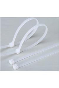 Pemsan Plastik Cırt Kelepçe ( Kablo Bağı ) Beyaz 10cm X 2,5mm