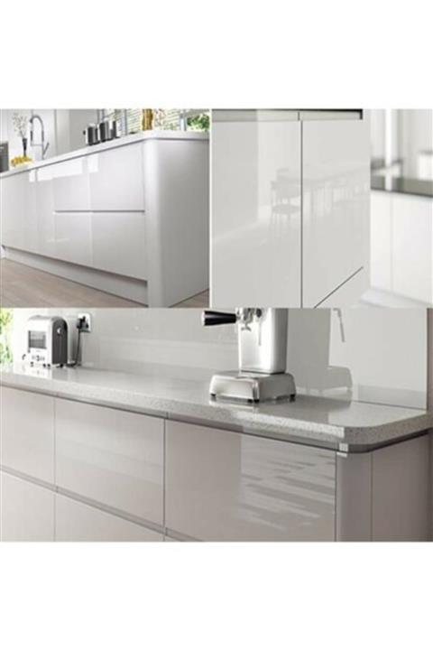 BOZMET Dolap Kaplama Folyosu Parlak Beyaz 68cmx4mt