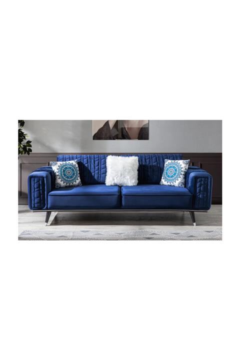 CaddeYıldız Lagom mavi Kanepe