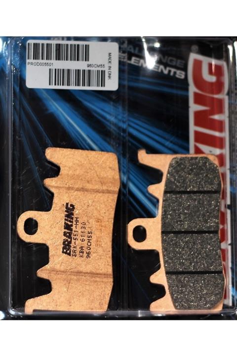 ROCK BIKER Trıumph Street Trıple R 765 Brakıng Ön Fren Balatası 2017