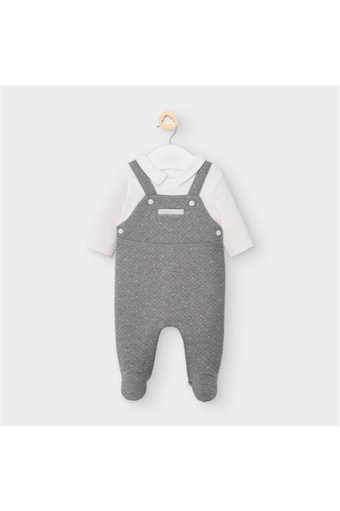 MAYORAL Erkek Bebek Krema Ayaklı Tulum