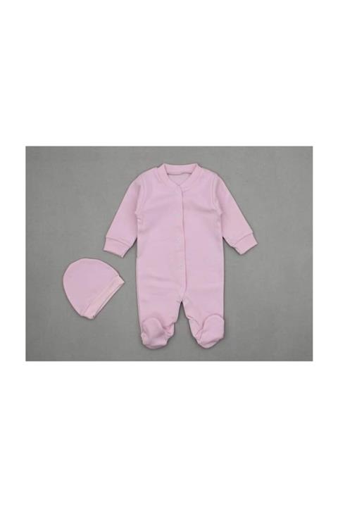 Minipety Kids Düz Renk 0-3 Ay Tulum