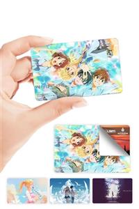 ZipZap Your Lie In April ( Shigatsu Wa Kimi No Uso ) Kart Kaplama Sticker 4 Adet