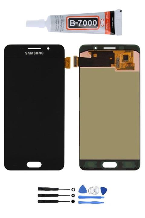 Samsung Galaxy A5 2016 Sm-a510 Lcd Ekran Dokunmatik Full Revize Orjinal Tamir Seti Hediyeli Siyah