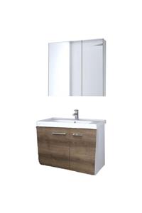 Kare Banyo Banyo Dolabı 80 Cm