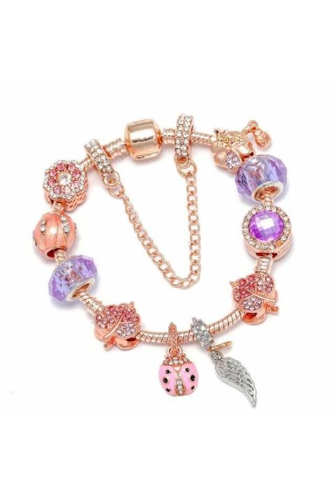 KUMI 925 Ayar Gümüş Doğa Temalı  Kadın Bileklik