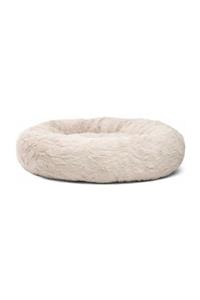 PetGross Polar Beyaz Kedi-köpek Simit Yatak 55x20 Cm