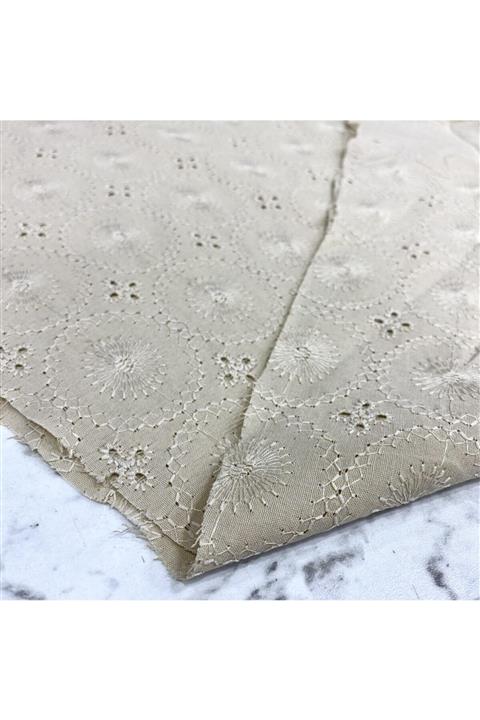 Yeşimm Kumaş Bej Fisto Kumaş