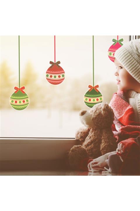 MyHappyPlace Yılbaşı Süsleri Yeni Yıl Bebek ve Çocuk Odası Dekoratif Çıkartma Sticker