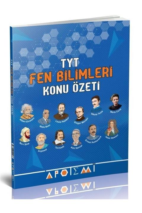 Apotemi Yayınları Tyt Fen Bilimleri Konu Özeti