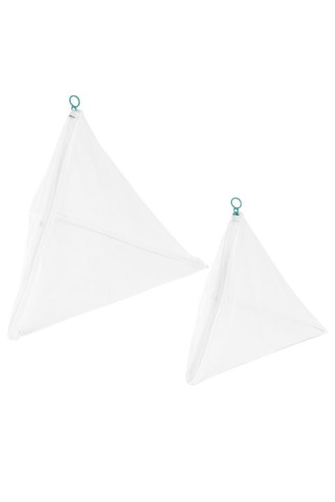 IKEA Çamaşır Yıkama Torbası, Beyaz (2 Adet)