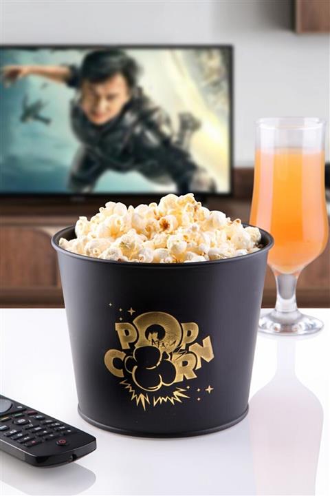 EVSTYLE Metal Popcorn Kovası 16cm