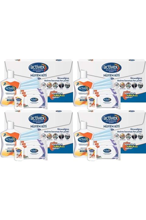 Activex Hijyen Kiti 4'lü Set