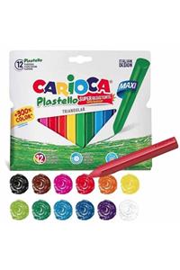 CARIOCA Jumbo Üçgen Yıkanabilir Pastel Boya 12'li