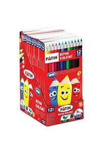 Fatih Kuru Boya Karton Kutu Tam Boy 12 Li (12 Paket)