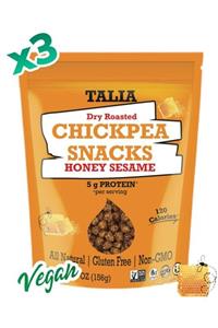 Talia Snacks , Ballı Susamlı Sağlıklı Atıştırmalıklar, 156 gr X 3 Paket