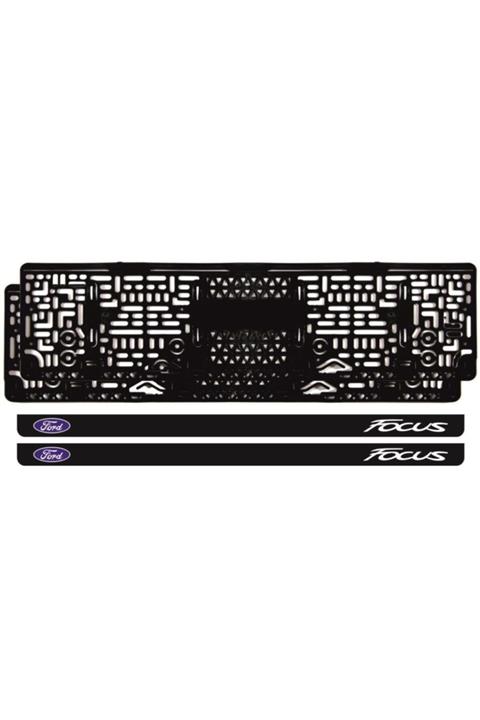 Ömr Dizayn Hediye Focus Logolu Uv Takmatik Plakalık Oto Aksesuar Tuning