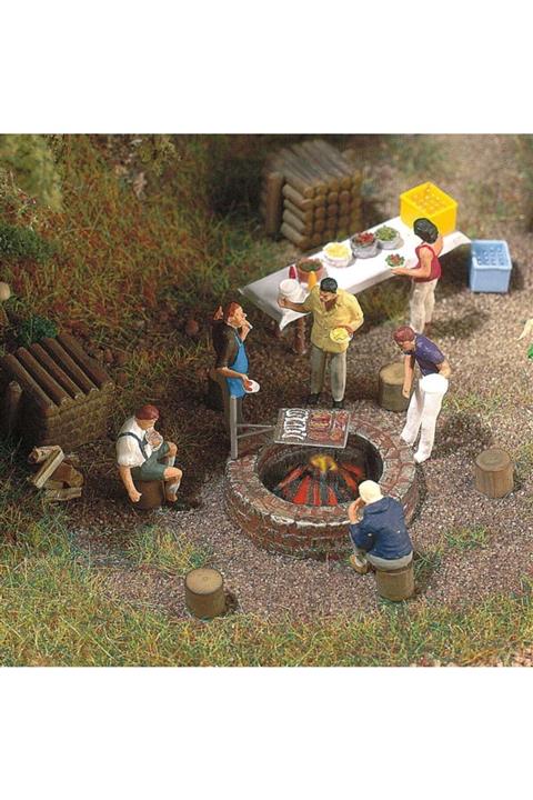 Busch Maket Mangal Seti - 1/87 - 5407