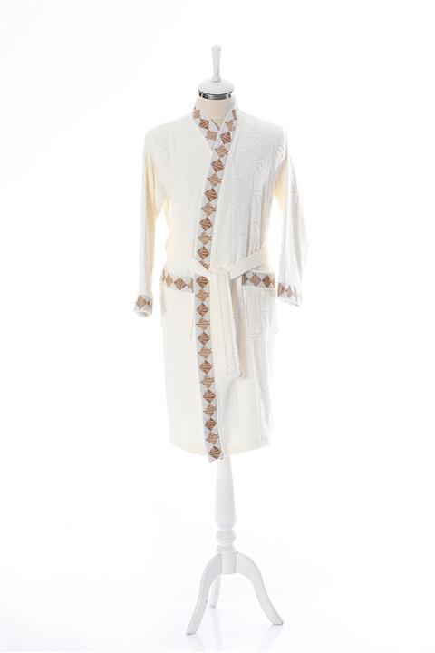 Özdilek Unisex Krem Osaka Bambu Kimono Bornoz
