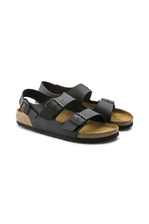 Birkenstock Milano Bf Hakiki Deri Iki Tokalı Terlik Sandalet