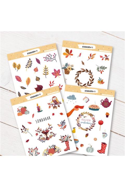 MuslimWalk Hoşgeldin Sonbahar Sticker Seti #13