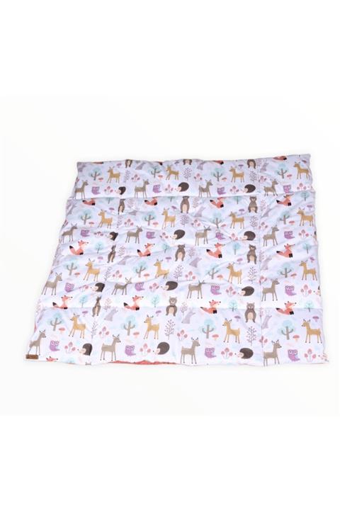 yuİKA BEBEK Özel Tasarım Kare Oyun Matı 120 cm Çaplı