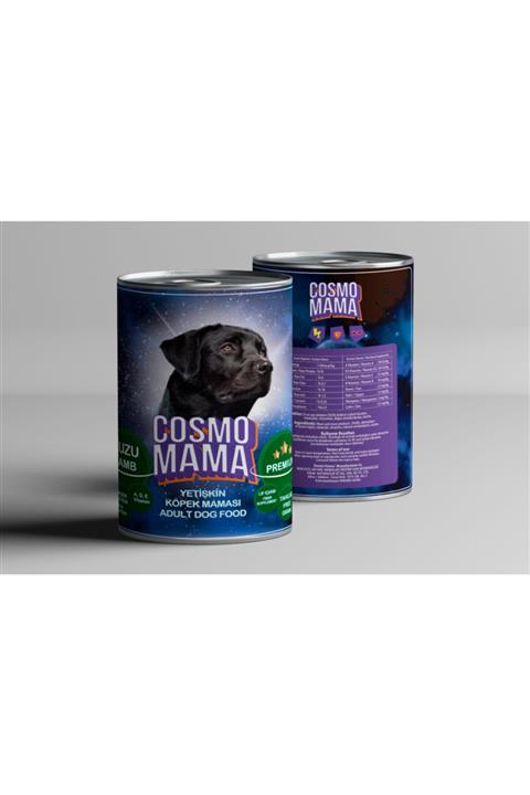 Cosmo Mama 24 Adet Premıum Köpek Kuzu Etlı Yetıskın Konserve Maması